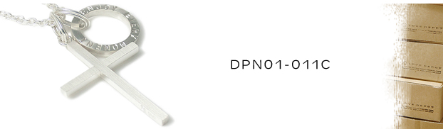 DPN01-011Cシルバーネックレス：メンズorLady's
