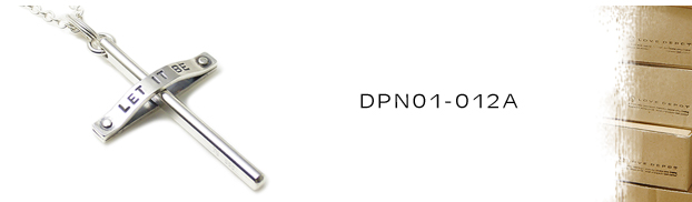 DPN01-012Aシルバーネックレス：メンズorLady's