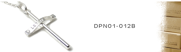 DPN01-012Bシルバーネックレス：メンズorLady's