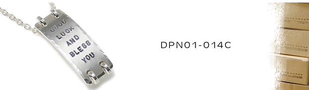 DPN01-014Cシルバーネックレス：メンズorLady's