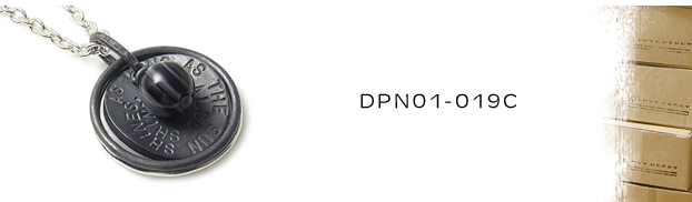DPN01-019Cシルバーネックレス：メンズorLady's