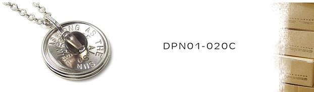 DPN01-020Cシルバーネックレス：メンズorLady's