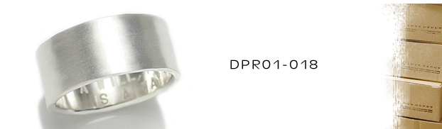 DPR01-018シルバーリング：メンズ＆lady's