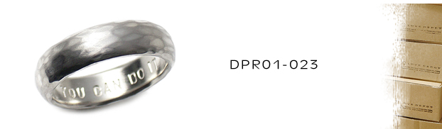 DPR01-023シルバーリング：メンズ＆lady's